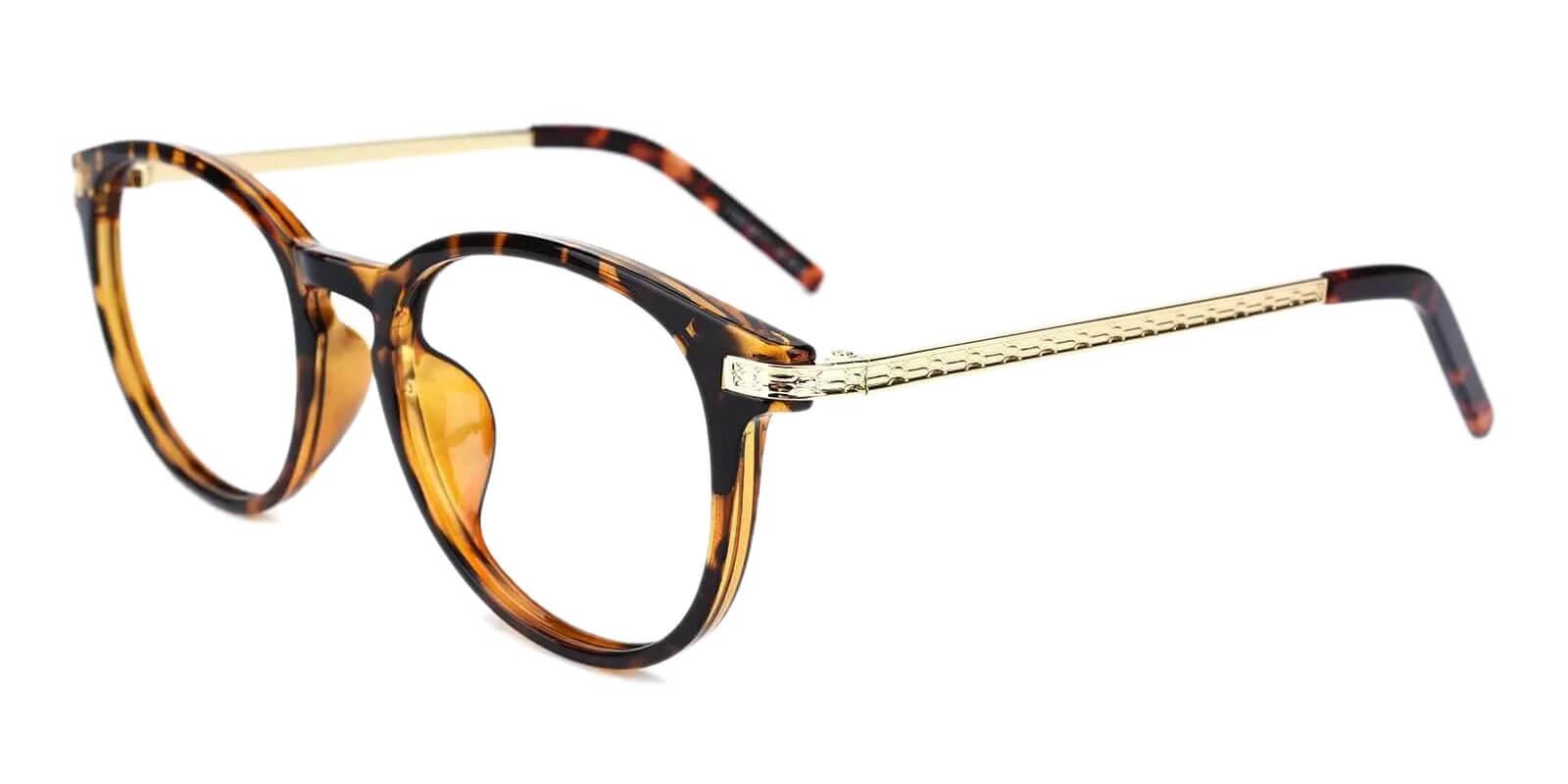 Callie Tortoise Combination Eyeglasses , UniversalBridgeFit Frames from ABBE Glasses