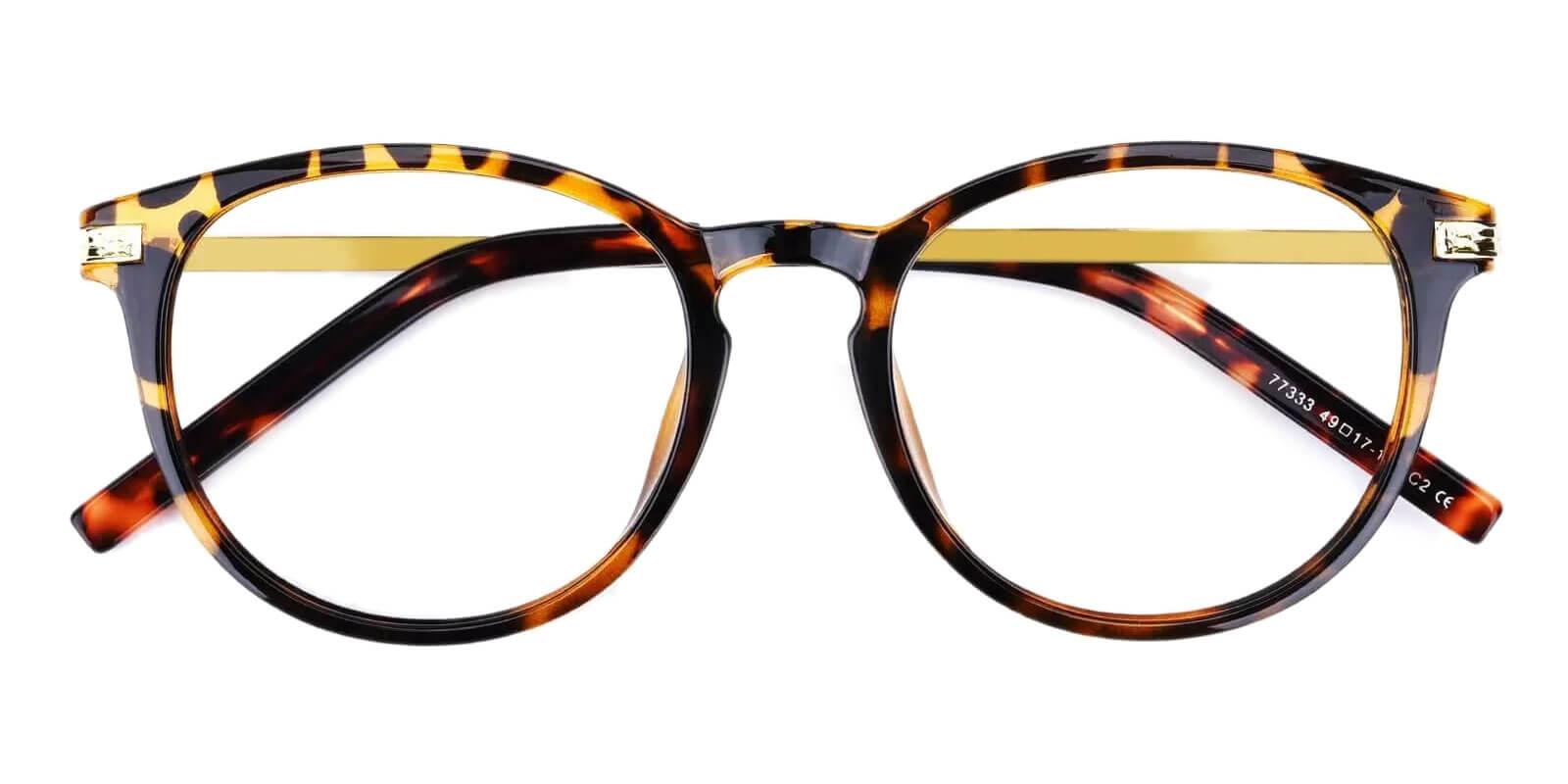 Callie Tortoise Combination Eyeglasses , UniversalBridgeFit Frames from ABBE Glasses