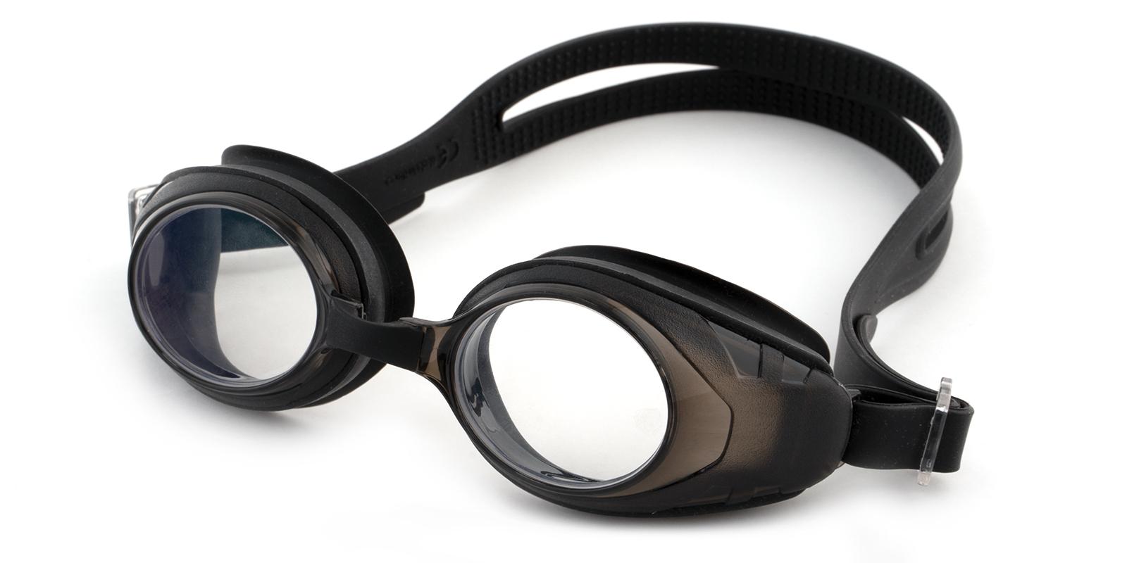 Agate Black Plastic SportsGlasses Frames from ABBE Glasses