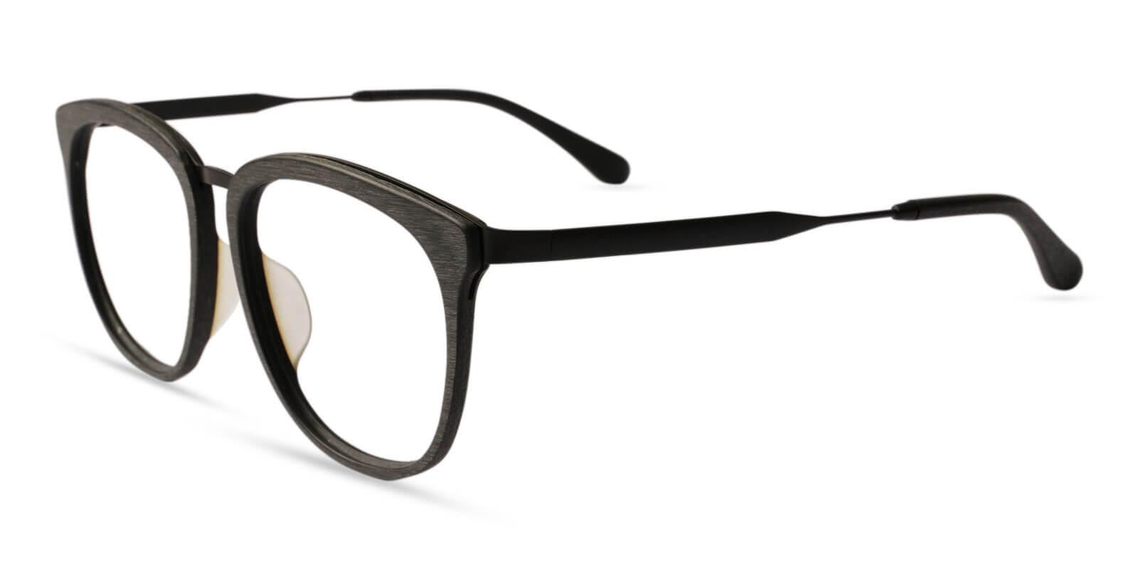 Burundi Striped Acetate , Metal Eyeglasses , UniversalBridgeFit Frames from ABBE Glasses