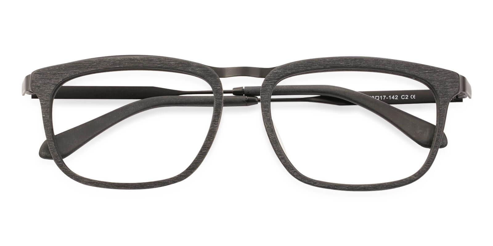 Audrey Striped Acetate , Metal Eyeglasses , UniversalBridgeFit Frames from ABBE Glasses