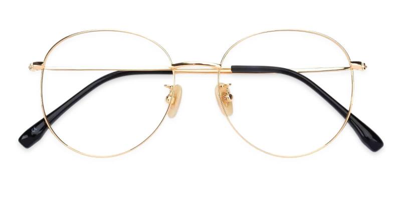 Mongolia Gold  Frames from ABBE Glasses