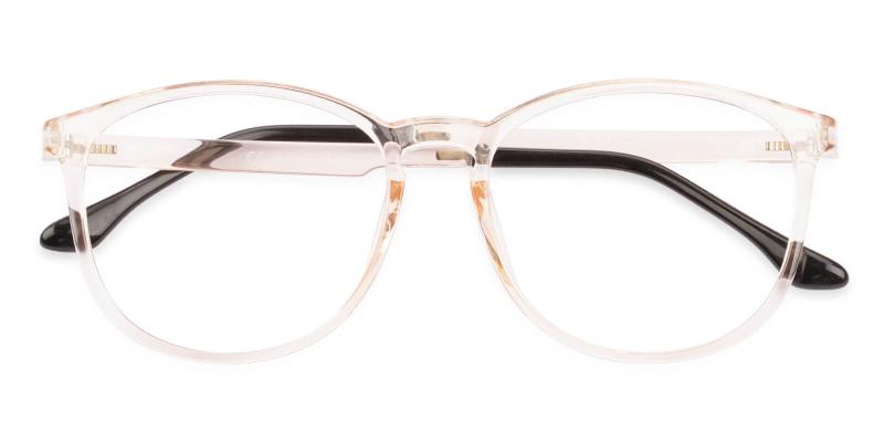 Hailey Orange  Frames from ABBE Glasses