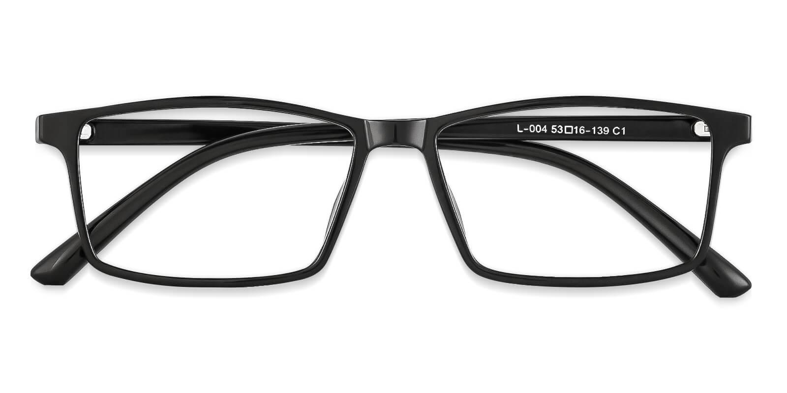 Eliana Black TR Eyeglasses , UniversalBridgeFit , Lightweight Frames from ABBE Glasses