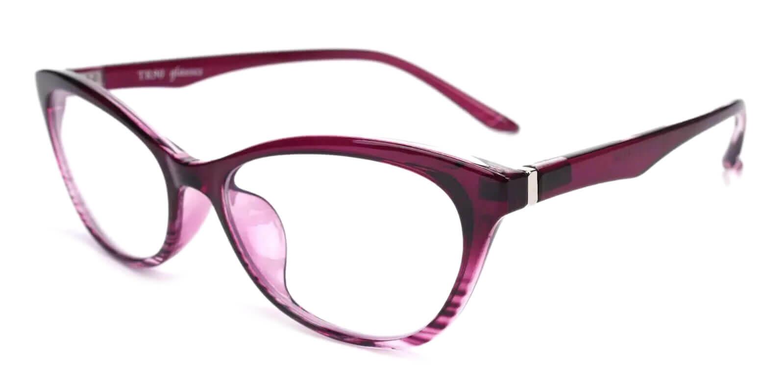 Arya Purple TR Eyeglasses , UniversalBridgeFit Frames from ABBE Glasses