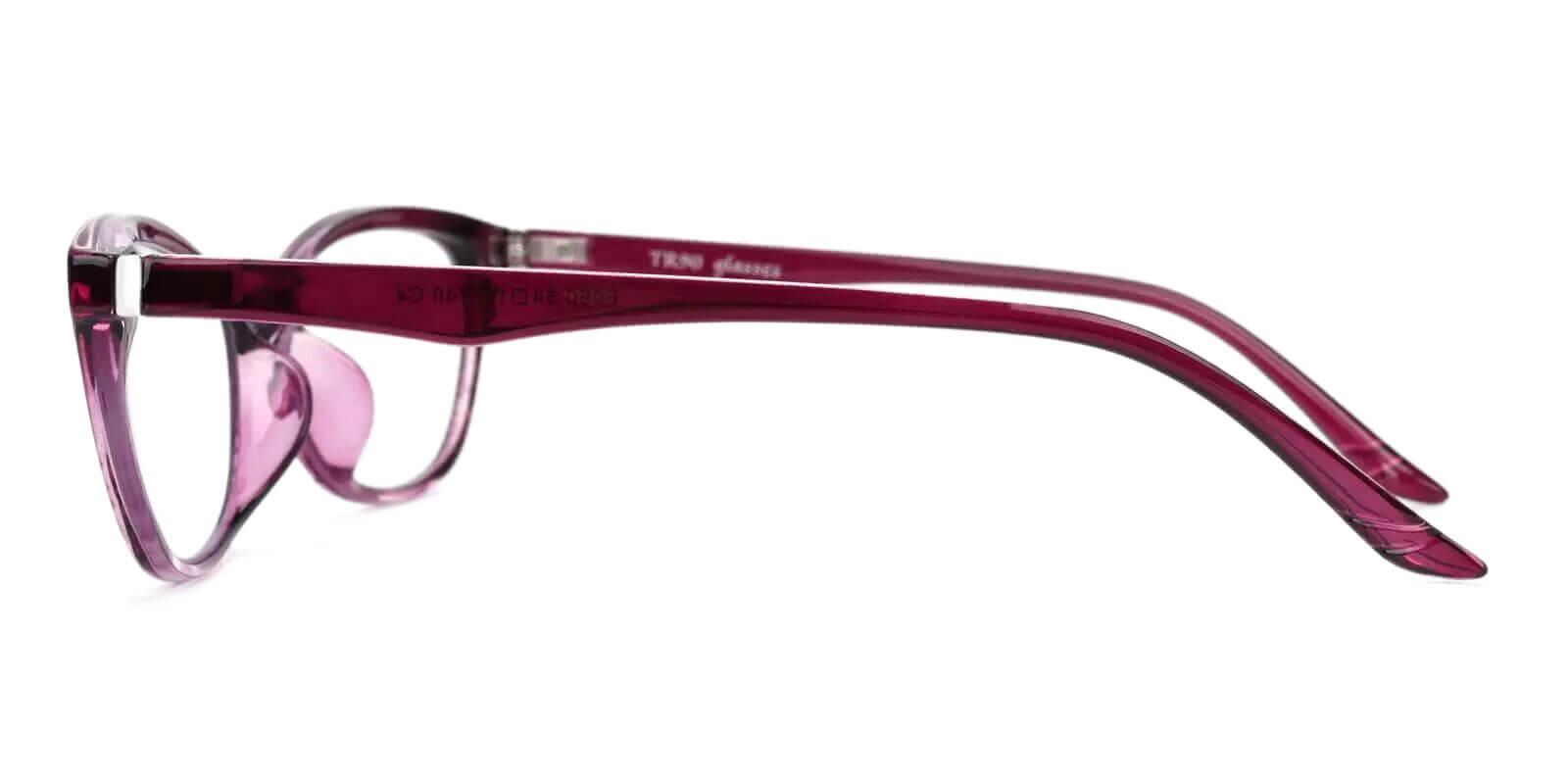 Arya Purple TR Eyeglasses , UniversalBridgeFit Frames from ABBE Glasses