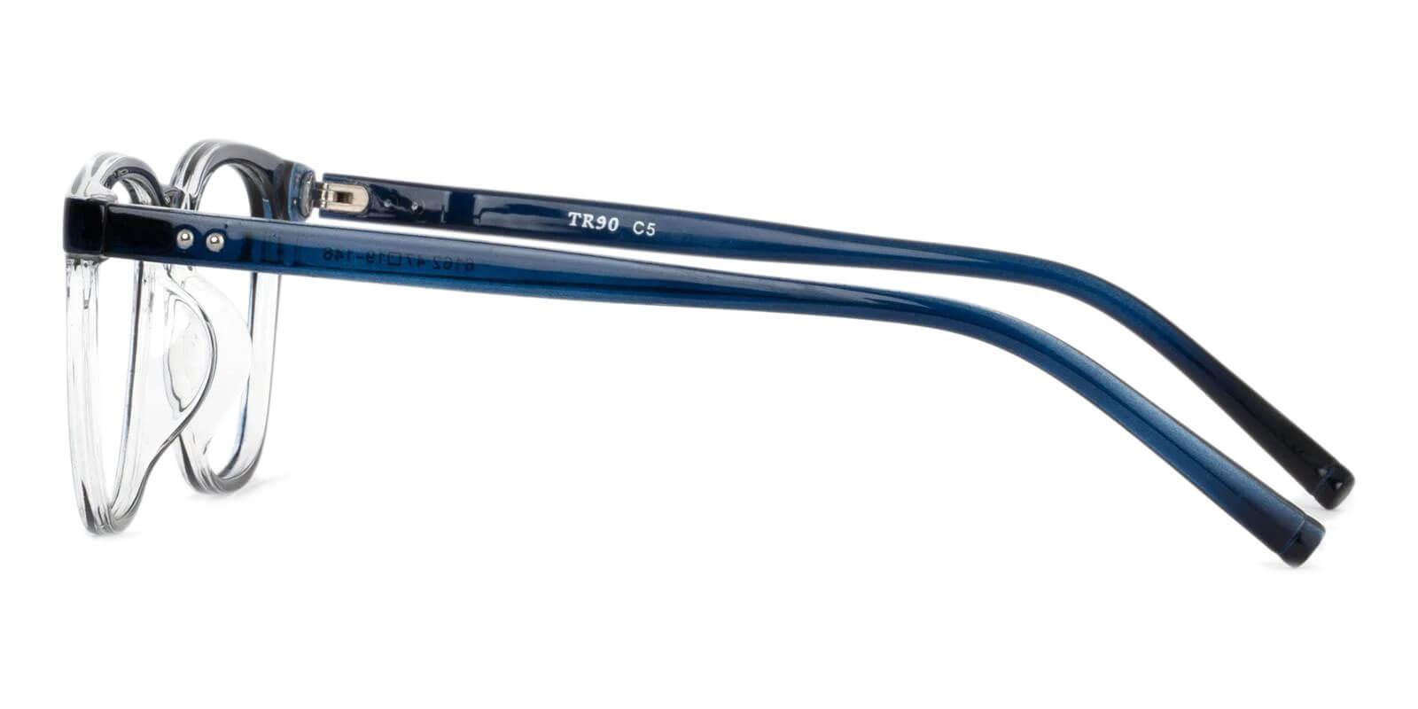 Zaire Blue TR Eyeglasses , UniversalBridgeFit Frames from ABBE Glasses