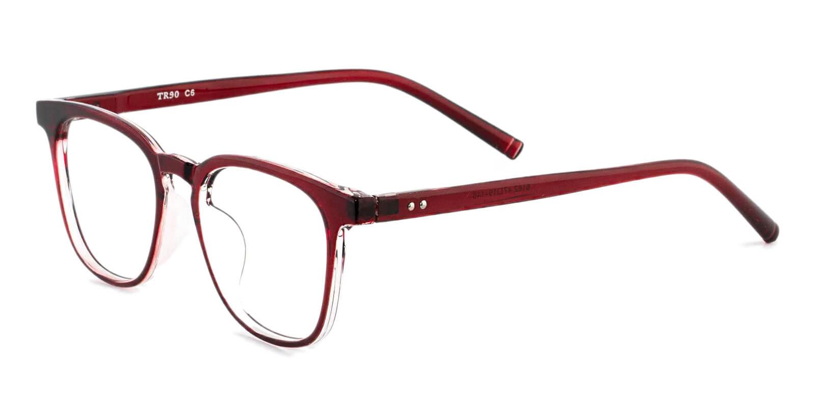 Zaire Red TR Eyeglasses , UniversalBridgeFit Frames from ABBE Glasses