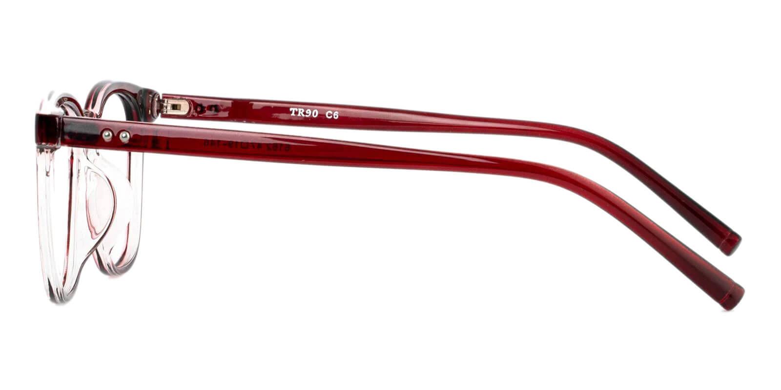 Zaire Red TR Eyeglasses , UniversalBridgeFit Frames from ABBE Glasses