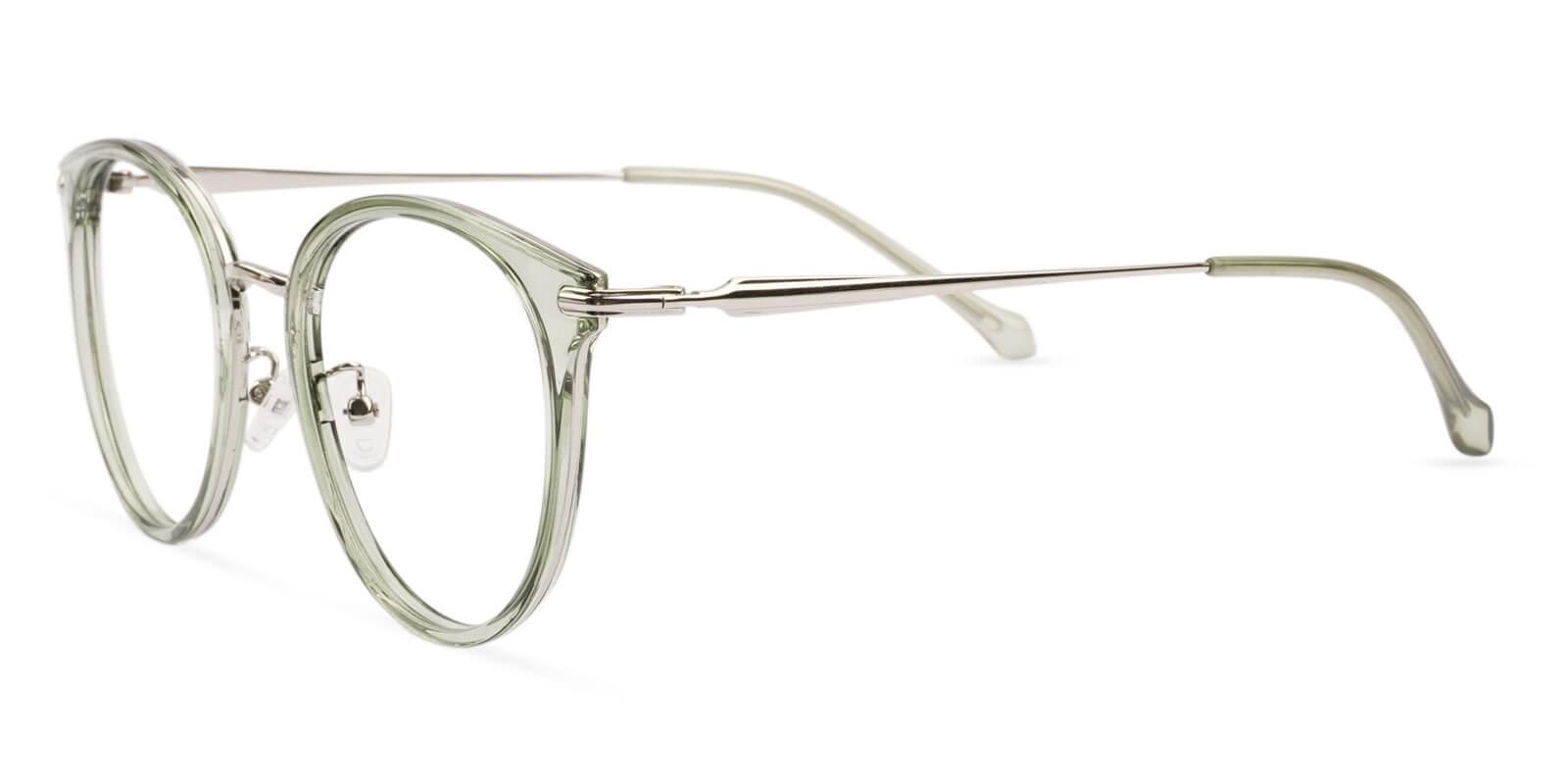 Naomi Green Metal , TR Eyeglasses , NosePads Frames from ABBE Glasses