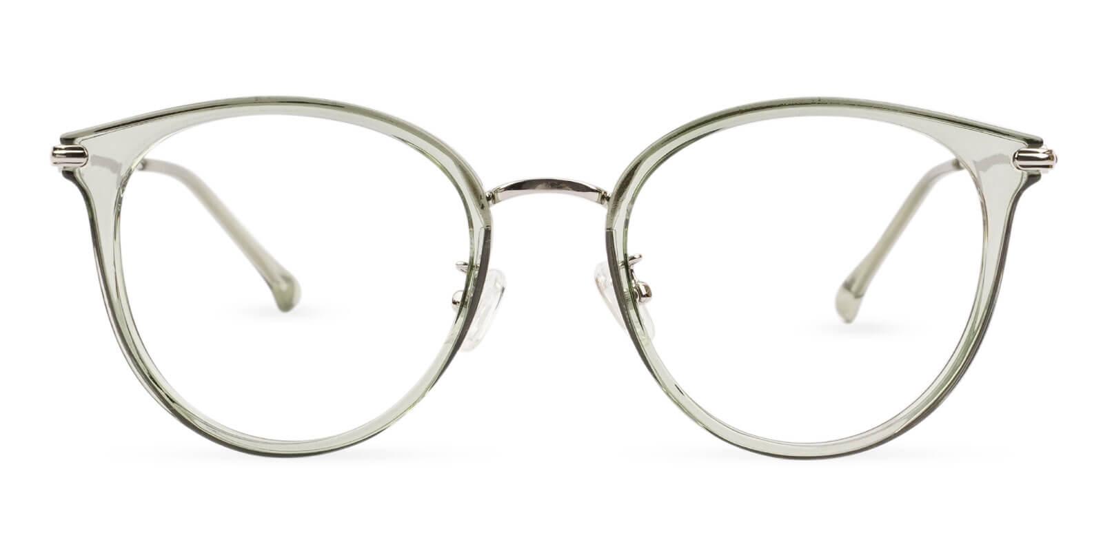 Naomi Green Metal , TR Eyeglasses , NosePads Frames from ABBE Glasses