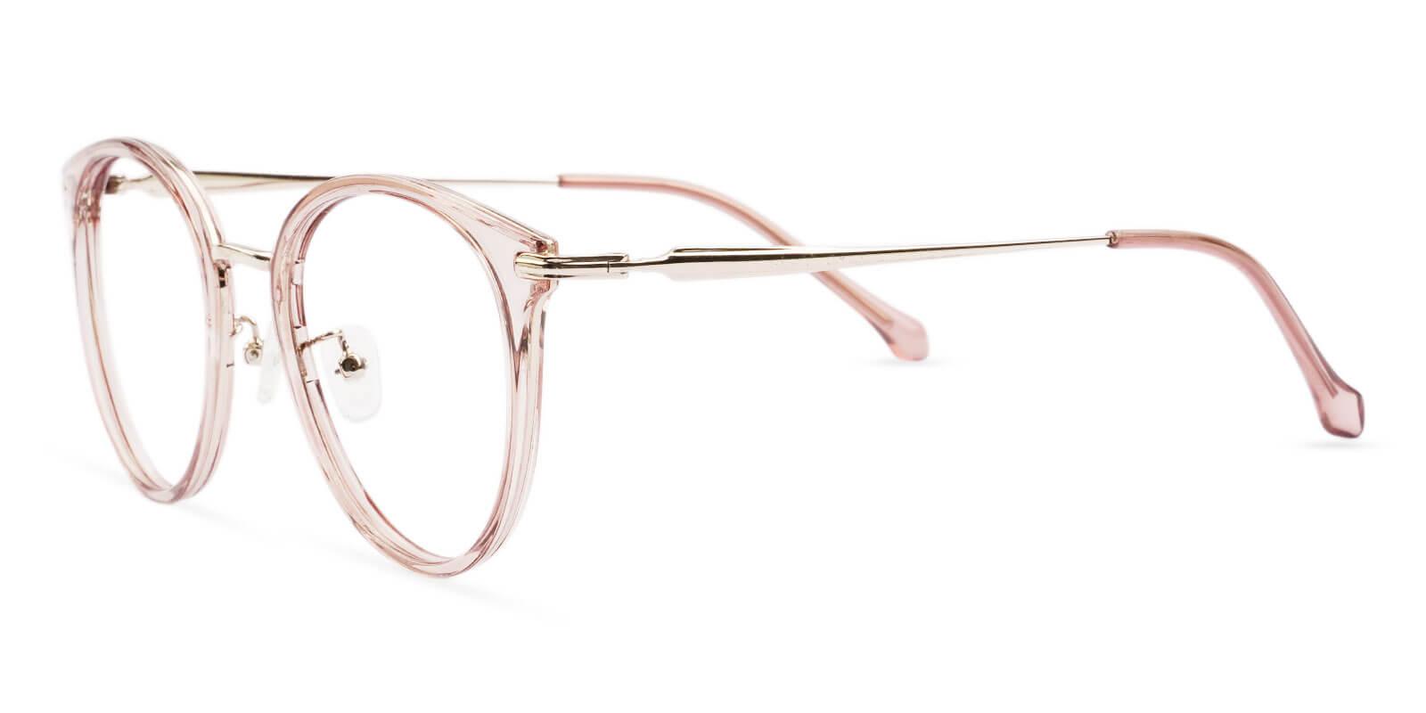 Naomi Pink Metal , TR Eyeglasses , NosePads Frames from ABBE Glasses