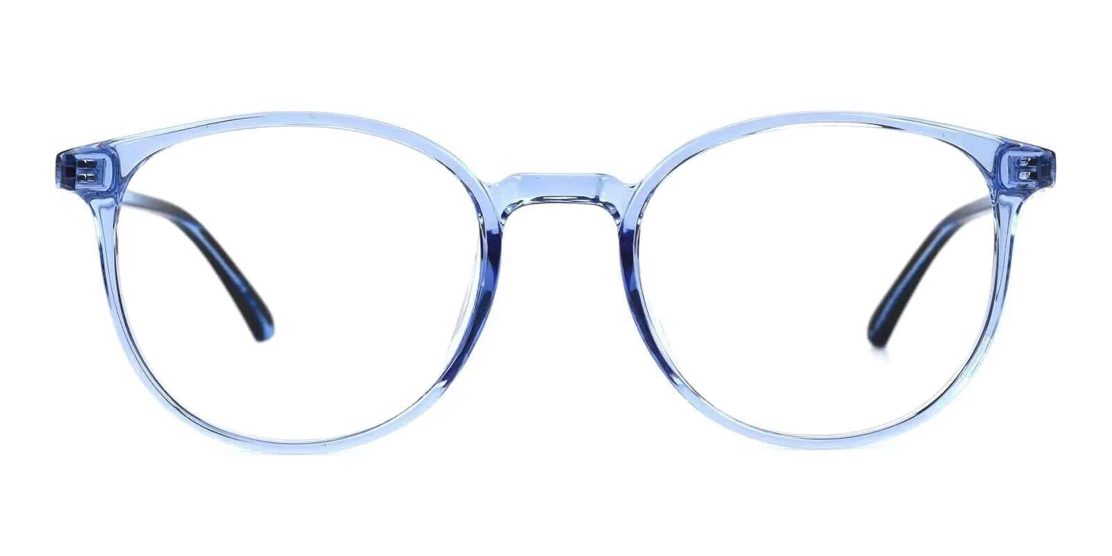 Denmark Blue TR Eyeglasses , UniversalBridgeFit , Lightweight Frames from ABBE Glasses