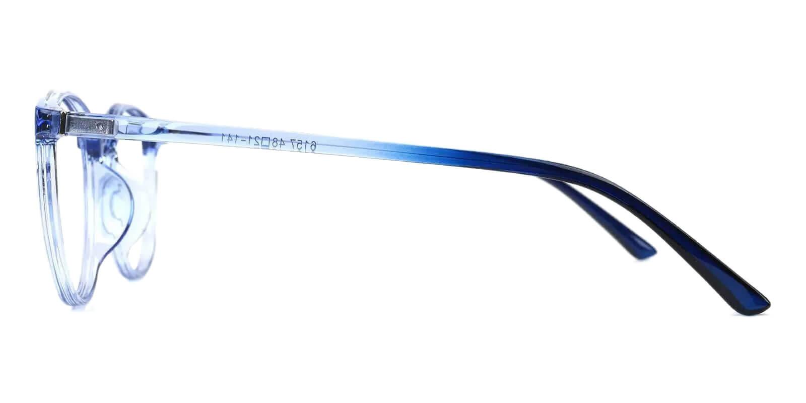 Denmark Blue TR Eyeglasses , UniversalBridgeFit , Lightweight Frames from ABBE Glasses