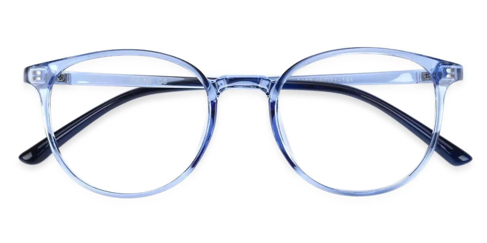 Denmark Blue TR Eyeglasses , UniversalBridgeFit , Lightweight Frames from ABBE Glasses