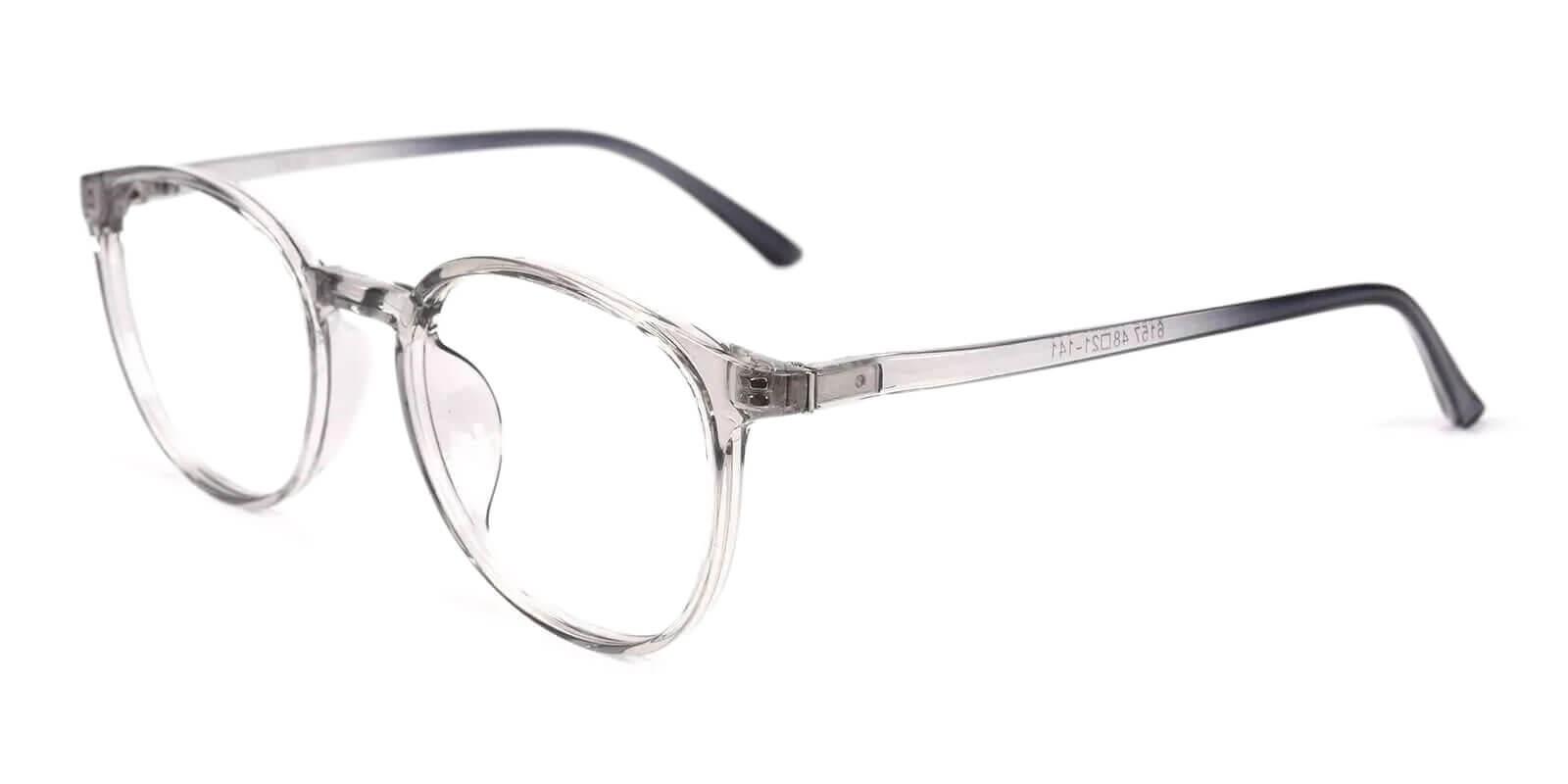 Denmark Gray TR Eyeglasses , UniversalBridgeFit , Lightweight Frames from ABBE Glasses