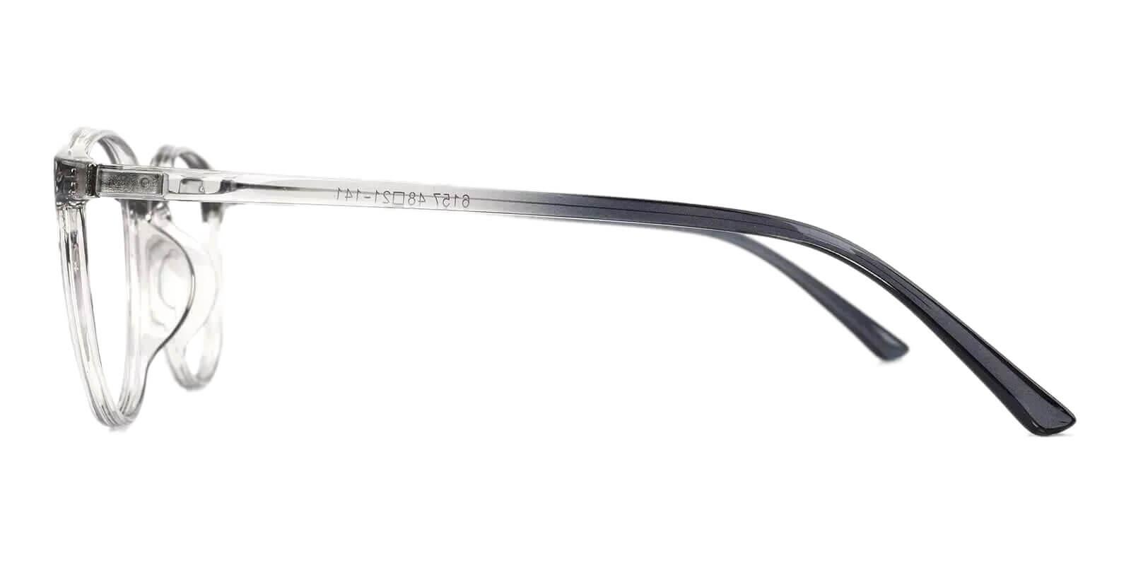 Denmark Gray TR Eyeglasses , UniversalBridgeFit , Lightweight Frames from ABBE Glasses