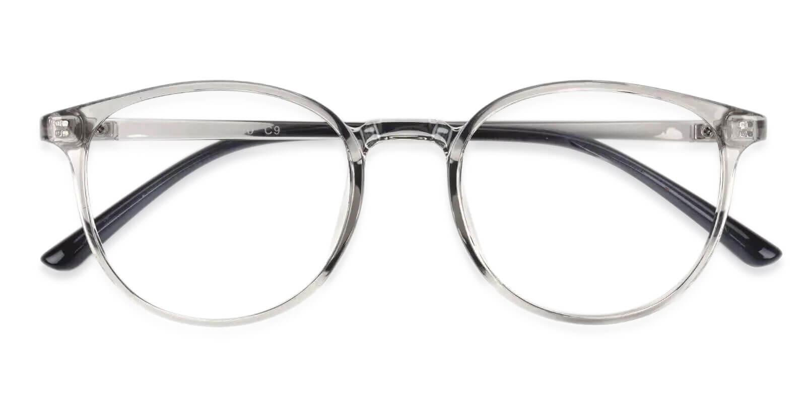 Denmark Gray TR Eyeglasses , UniversalBridgeFit , Lightweight Frames from ABBE Glasses