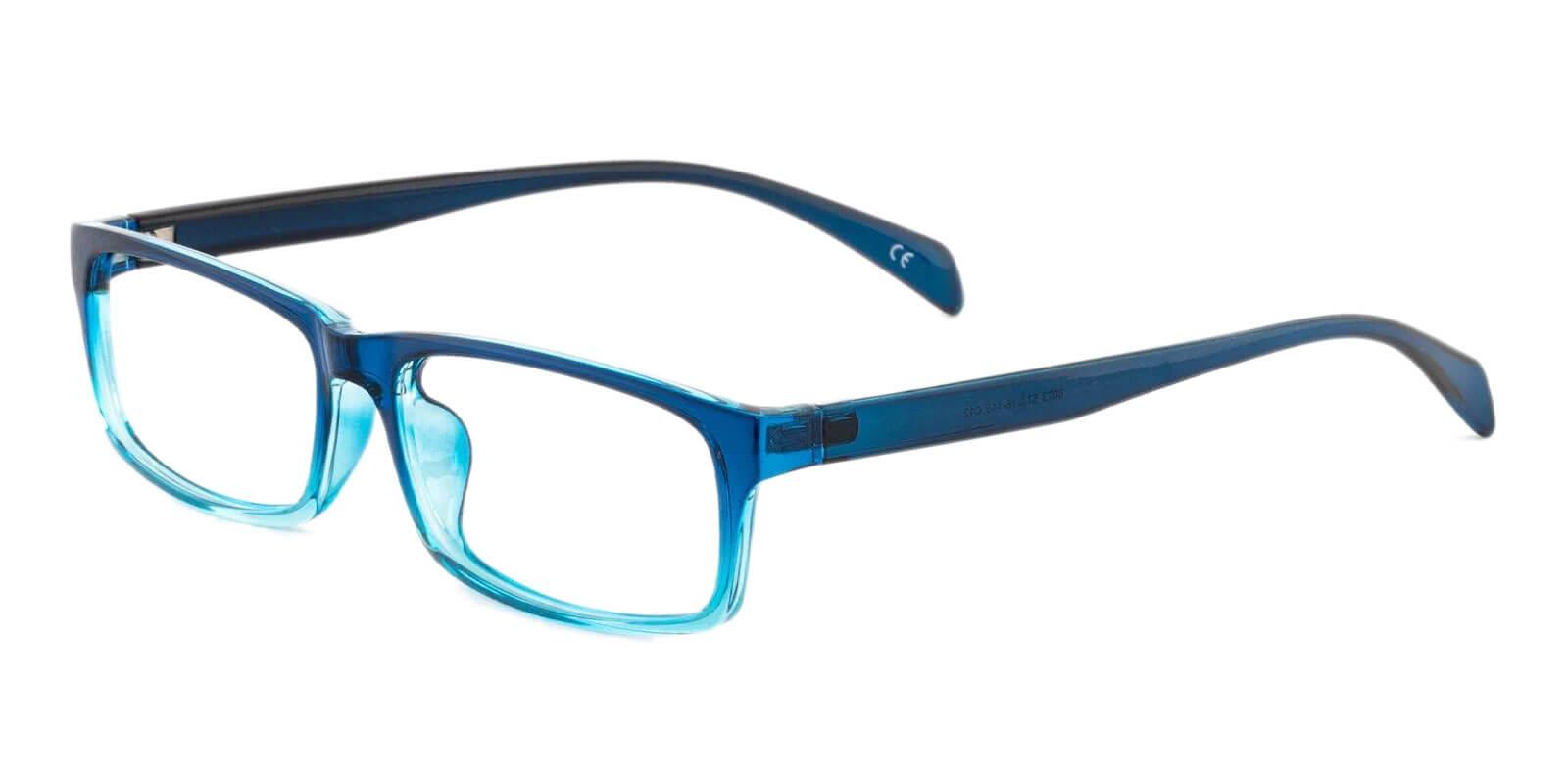 Isaiah Blue TR Eyeglasses , UniversalBridgeFit Frames from ABBE Glasses