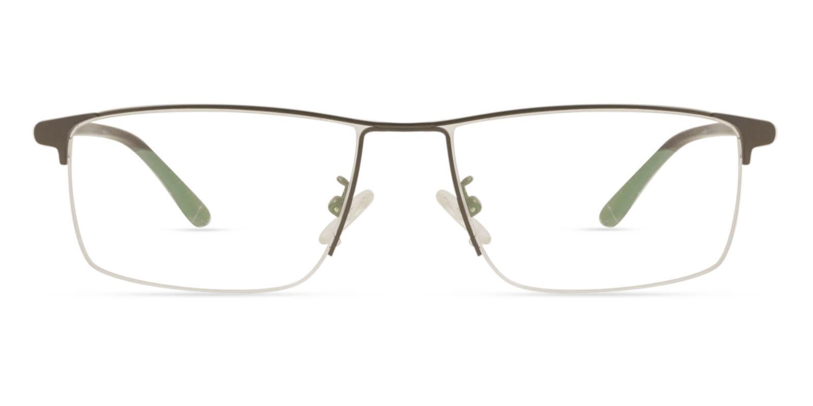 Isaac Brown Metal Eyeglasses , NosePads Frames from ABBE Glasses