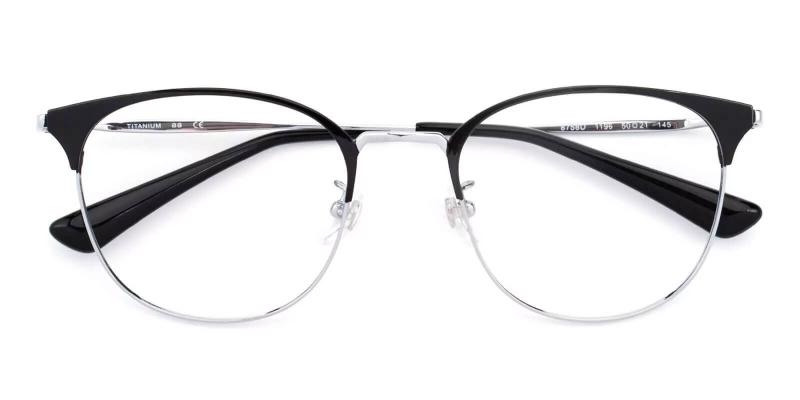 Delilah Silver  Frames from ABBE Glasses