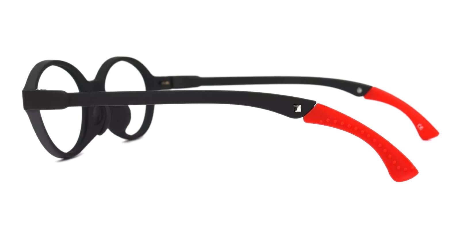 Kids-Outstand Black TR Eyeglasses , Lightweight , NosePads Frames from ABBE Glasses