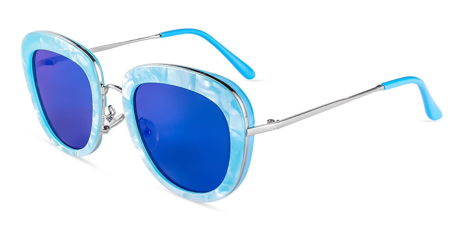 Jupiter Blue  Sunglasses , NosePads Frames from ABBE Glasses