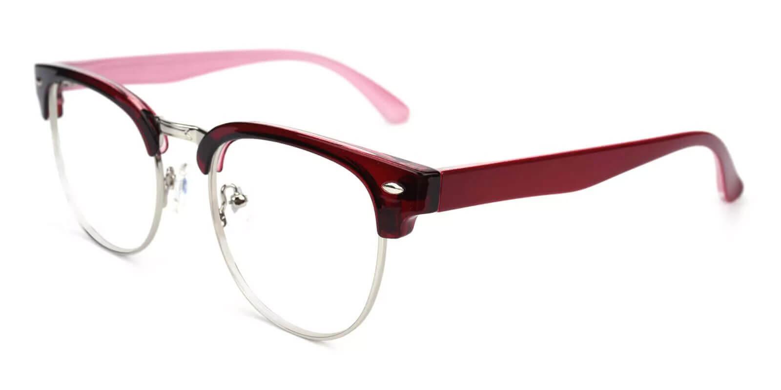 Uranus Red TR Eyeglasses , NosePads Frames from ABBE Glasses