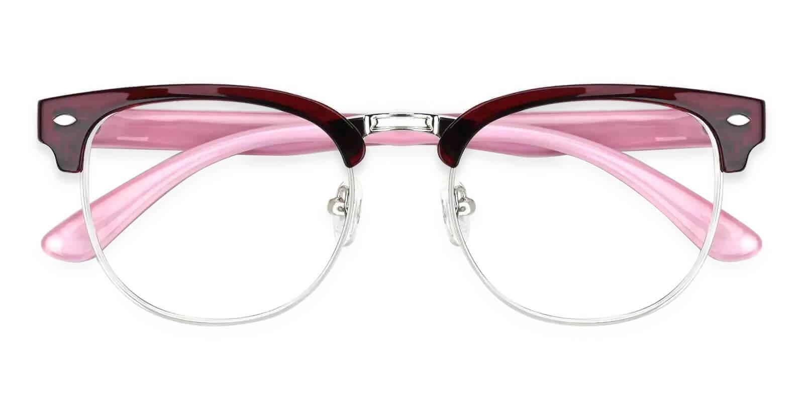 Uranus Red TR Eyeglasses , NosePads Frames from ABBE Glasses