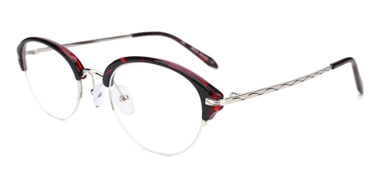 Solar Red Metal , TR Eyeglasses , NosePads Frames from ABBE Glasses