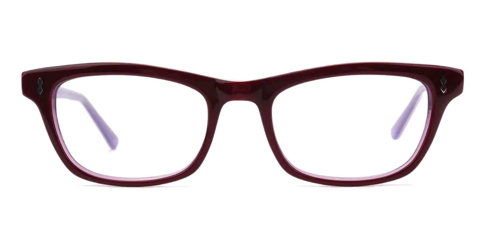 Leaf Purple Acetate Eyeglasses , UniversalBridgeFit Frames from ABBE Glasses