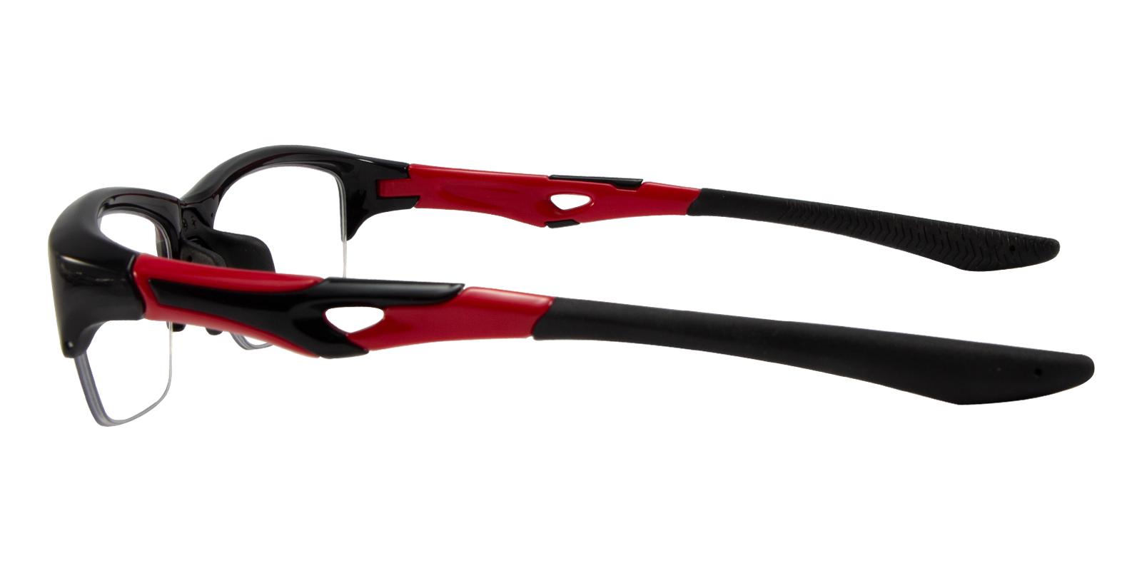 Phoenix Black TR SportsGlasses , NosePads Frames from ABBE Glasses