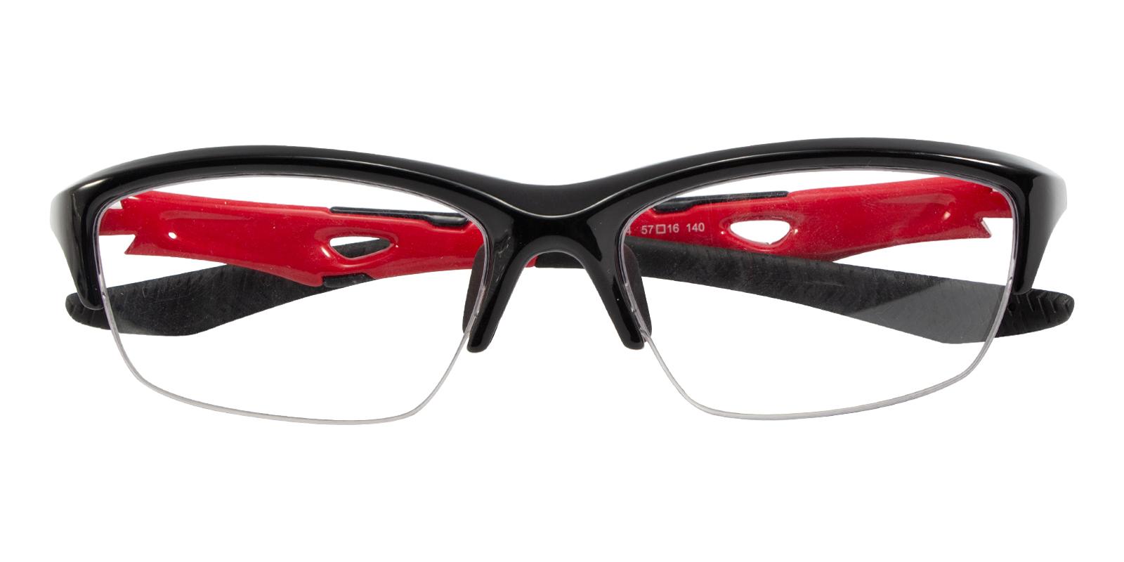 Phoenix Black TR SportsGlasses , NosePads Frames from ABBE Glasses