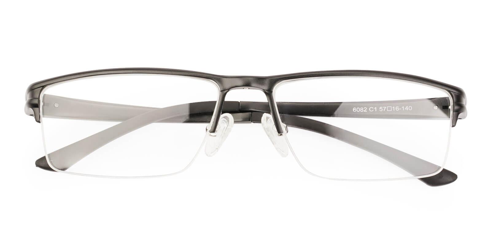 Seagull Black Metal SportsGlasses , SpringHinges , NosePads Frames from ABBE Glasses