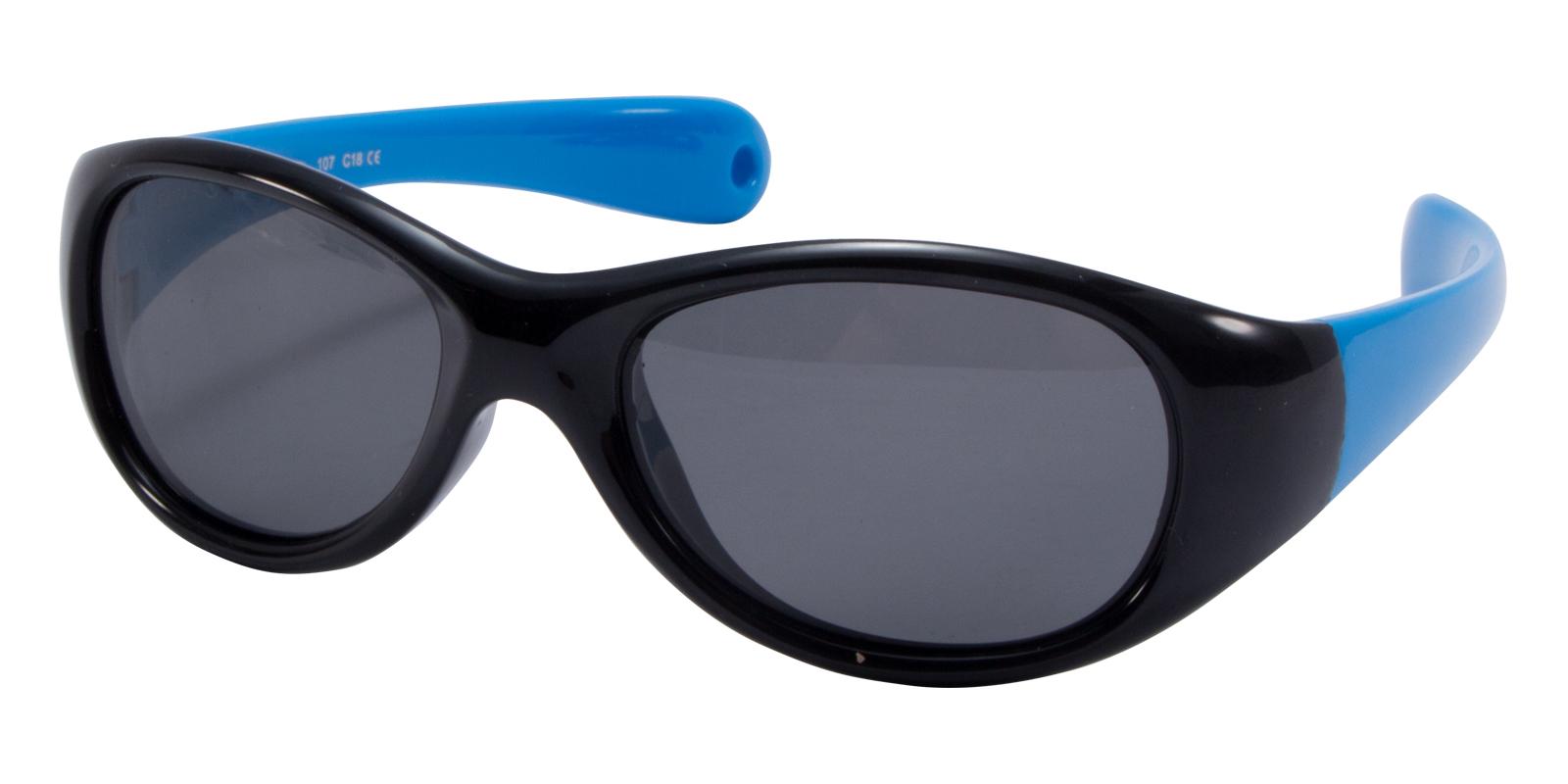 Sulphur Black TR Sunglasses , UniversalBridgeFit Frames from ABBE Glasses