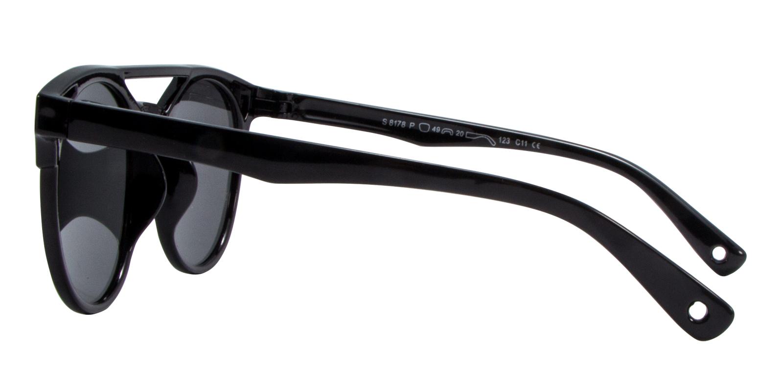 Norbter Black TR Sunglasses , UniversalBridgeFit Frames from ABBE Glasses