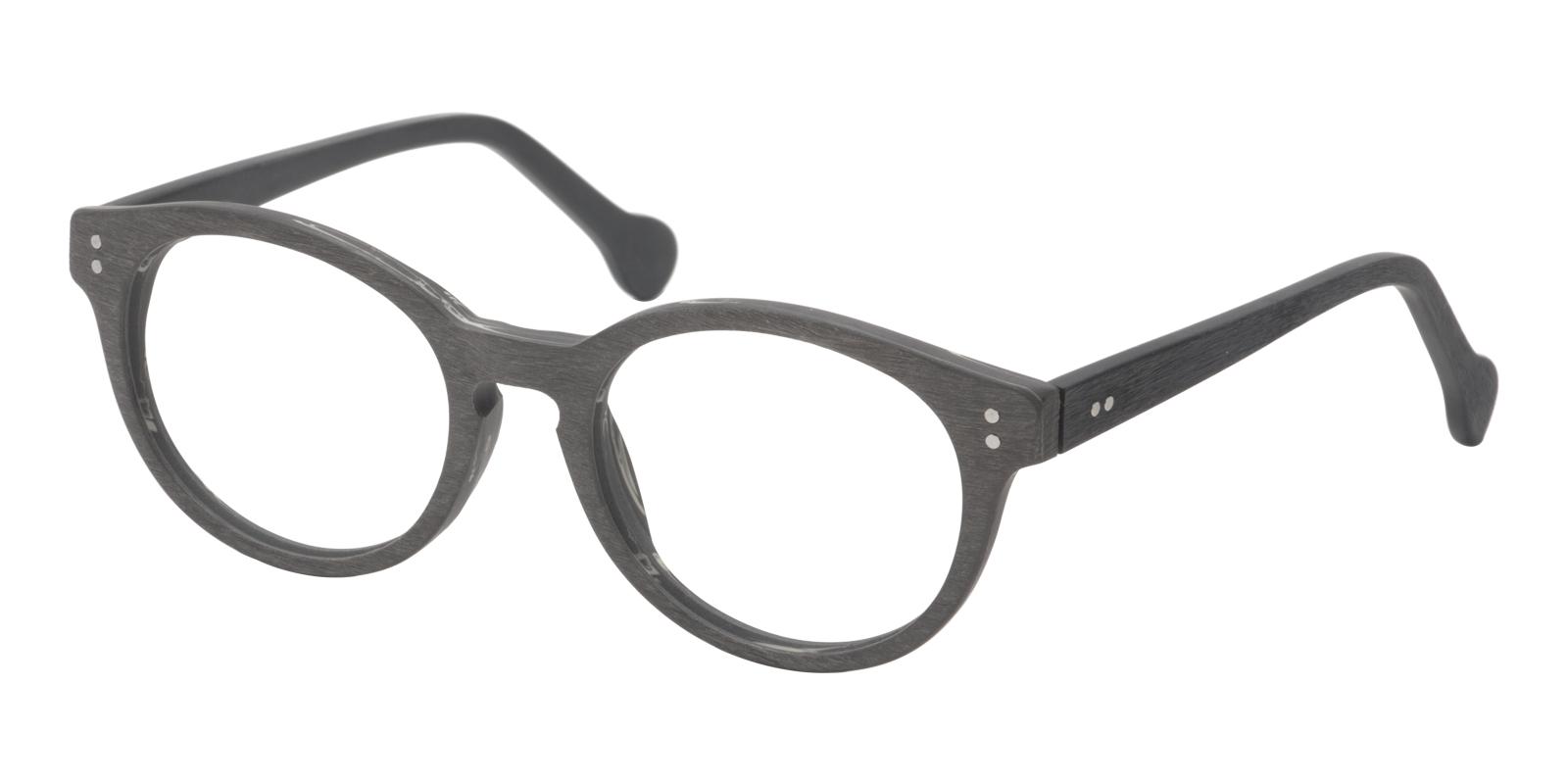 Bearly Gray Acetate Eyeglasses , UniversalBridgeFit Frames from ABBE Glasses