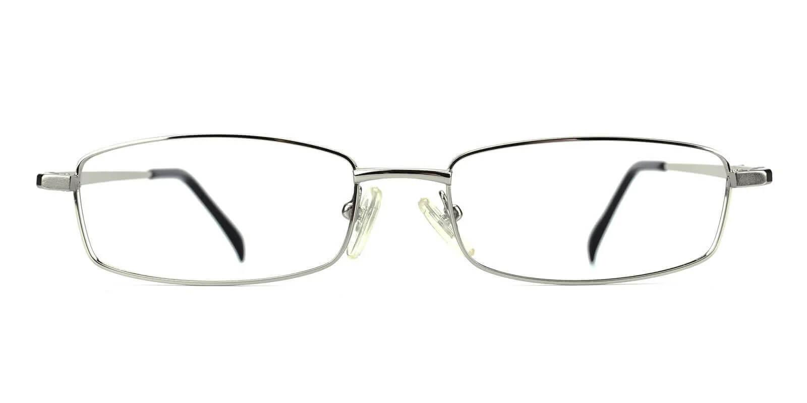 Gihon Silver Metal Eyeglasses , NosePads Frames from ABBE Glasses