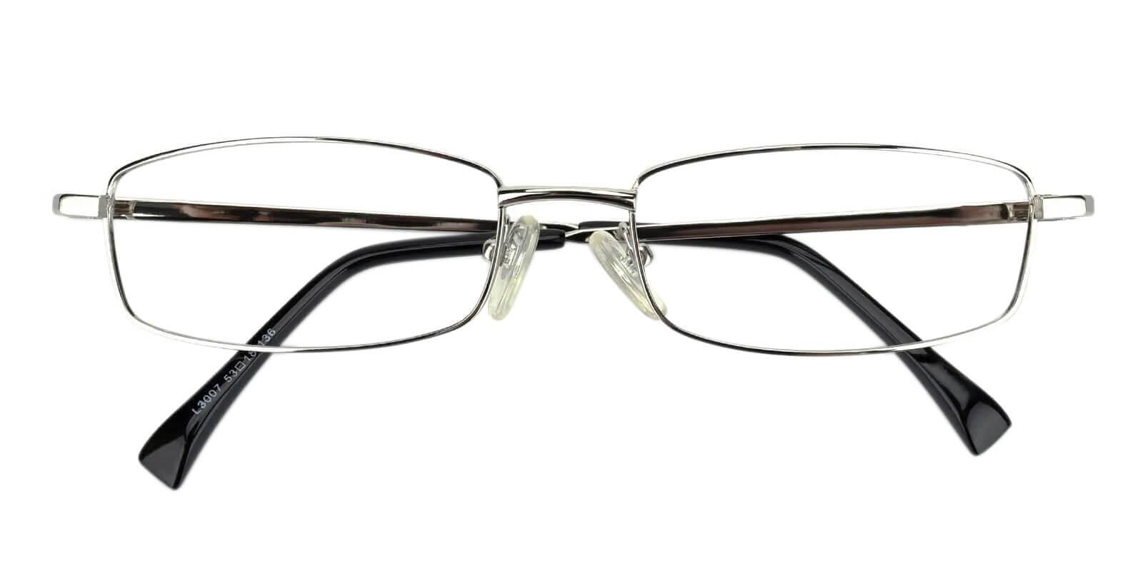 Gihon Silver Metal Eyeglasses , NosePads Frames from ABBE Glasses