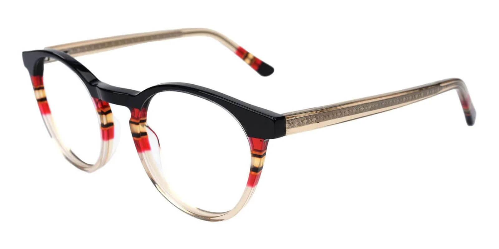 Berounka Pattern Acetate Eyeglasses , UniversalBridgeFit Frames from ABBE Glasses