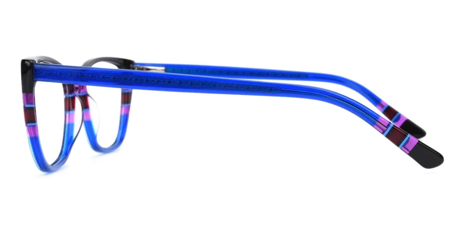 Prague Blue Acetate Eyeglasses , UniversalBridgeFit Frames from ABBE Glasses