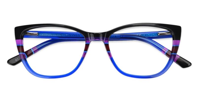 Prague Blue  Frames from ABBE Glasses