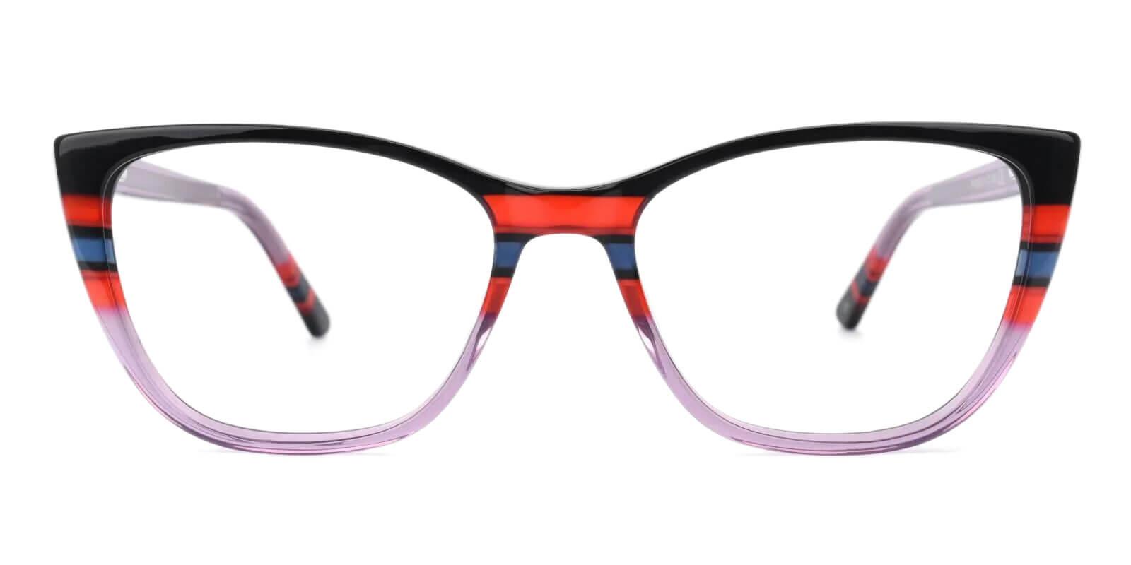 Prague Purple Acetate Eyeglasses , UniversalBridgeFit Frames from ABBE Glasses