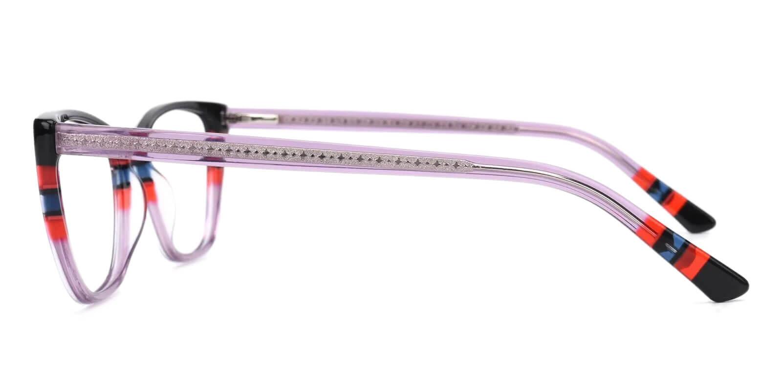 Prague Purple Acetate Eyeglasses , UniversalBridgeFit Frames from ABBE Glasses