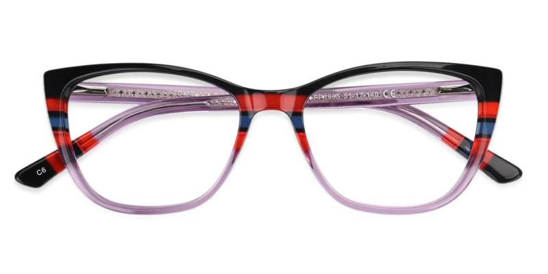 Prague Purple  Frames from ABBE Glasses