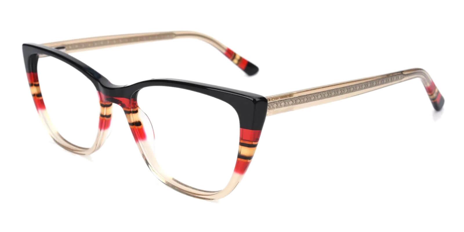 Prague Yellow Acetate Eyeglasses , UniversalBridgeFit Frames from ABBE Glasses