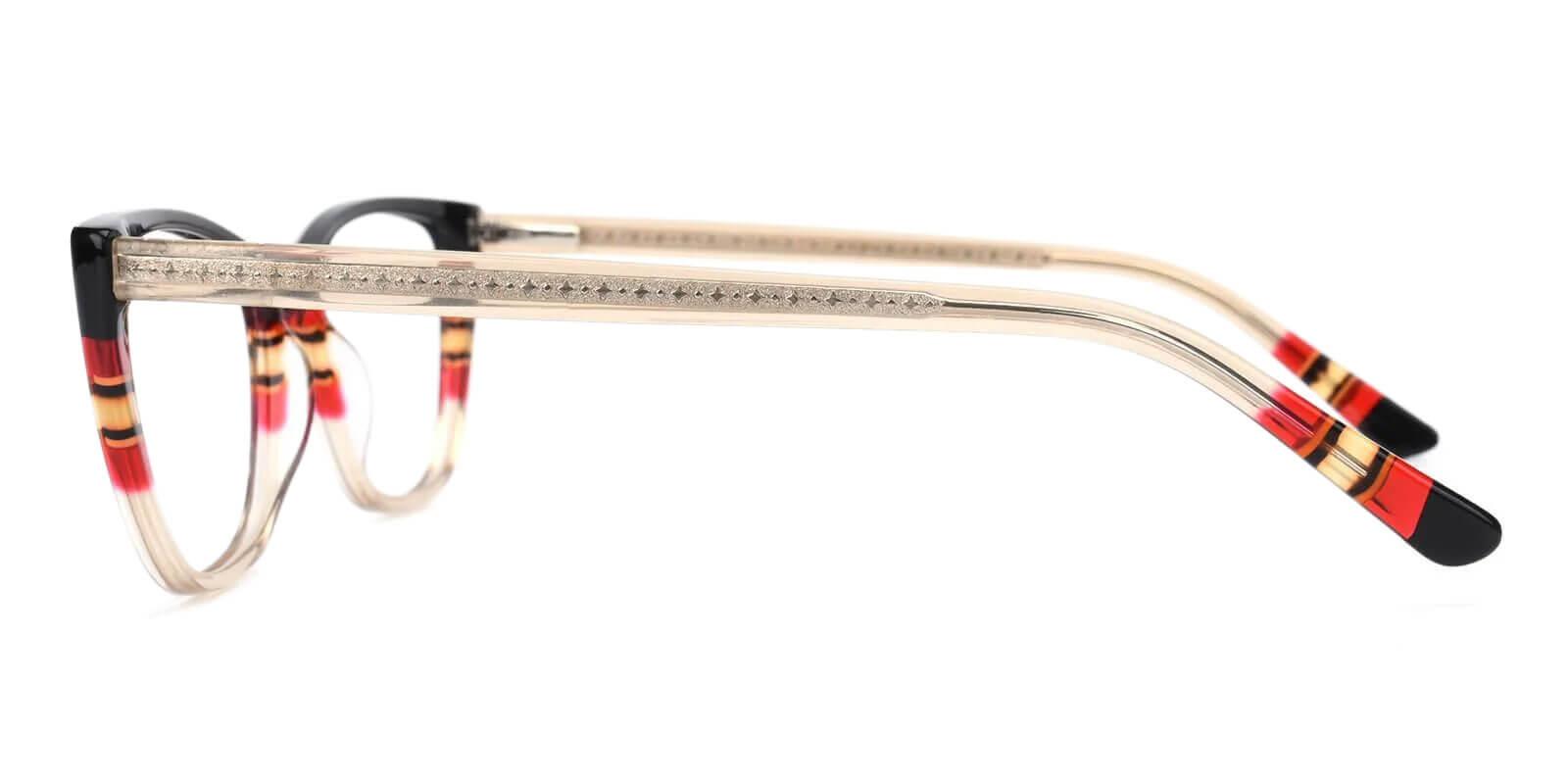 Prague Yellow Acetate Eyeglasses , UniversalBridgeFit Frames from ABBE Glasses