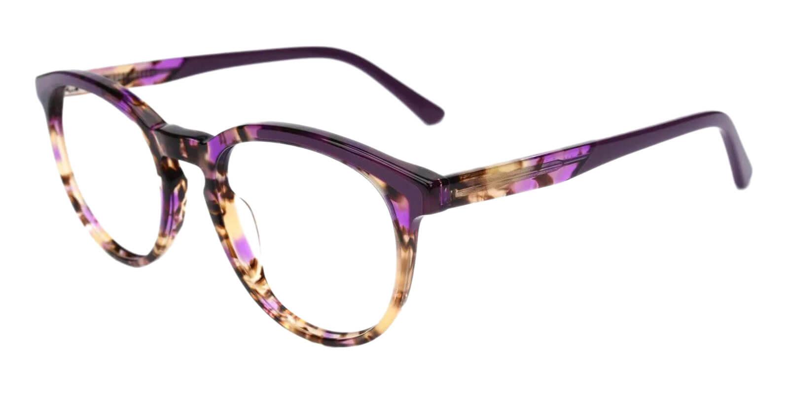 Innsbruck Purple Acetate Eyeglasses , UniversalBridgeFit Frames from ABBE Glasses