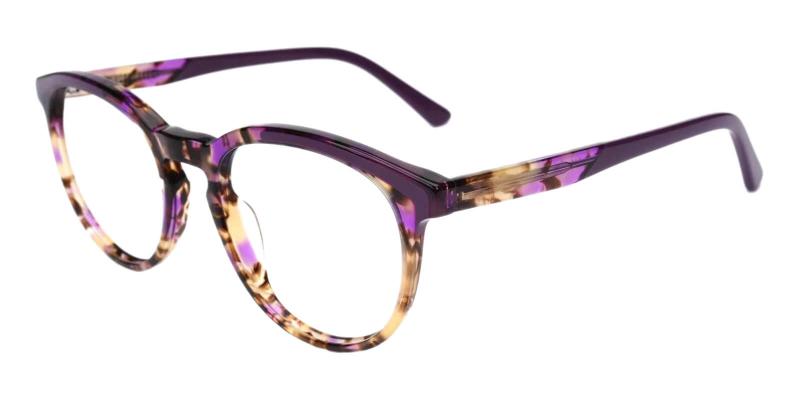 Purple Innsbruck - Acetate ,Universal Bridge Fit