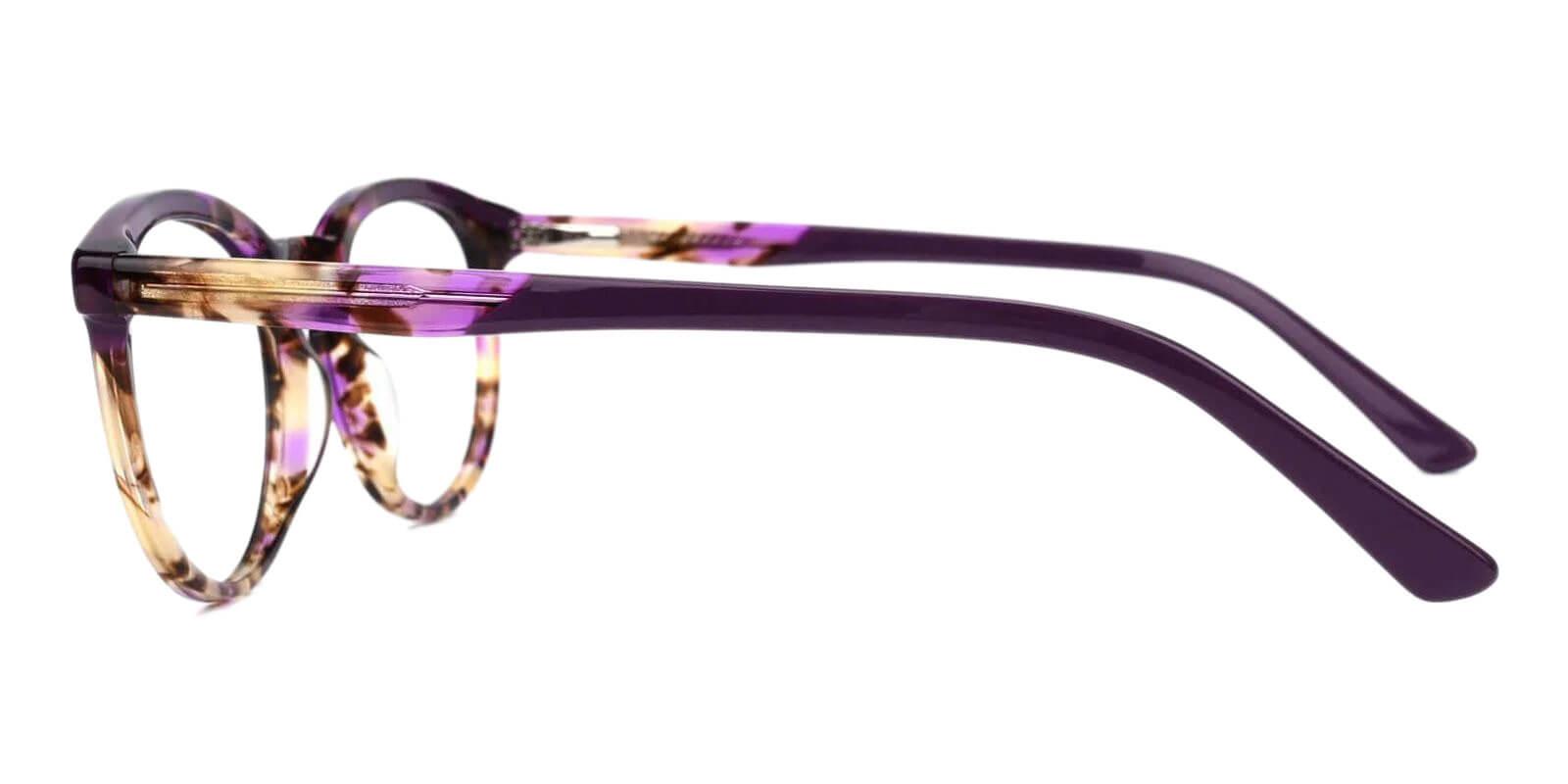 Innsbruck Purple Acetate Eyeglasses , UniversalBridgeFit Frames from ABBE Glasses